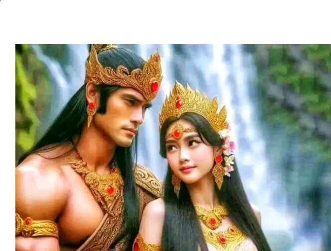 
					Ilustrasi AI Raden Panji dan Dewi Sekartaji (Selingkarwilis)