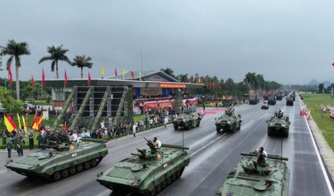 
					Militer Vietnam pamer alutsista andalan di Hari Nasional ke-80 2 September mendatang