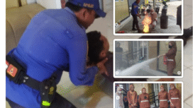 Tim Damkar Jombang mengirim tim untuk memberi pelatihan penggunaan alat pemadam api ringan (APAR) sebagai upaya mencegah kekabaran di Klinik Pratama, Jombang, Sabtu 23 Agustus 2025. Foto: kolase Insatgram@damkar_kabupaten_jombang