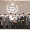 Dalam ajang Baznas Award 2025 di Ancol, Jakarta, Kamis 28 Agustus 20255, Bupati Warsubi dan Pengurus Baznas Jombang mendapat penghargaan sebagai Kepala Daerah Pendukung Zakat, yang diselenggarakan di Ancol, Jakarta, Kamis, 258 Agustus 2025. Foto: Diskominfo Jombang