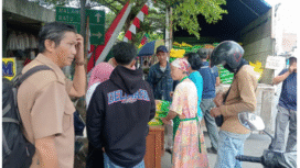 Disdagrin Jombang-Bulog, menggelar operasi pasar murah pada hari Senin, 11 Agustus 2025, di empat wilayah Ngoro, Blimbing, Mojotrisno, Mojowarno. Foto: Dok/ Didagrin Jombang
