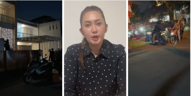 
					Sehari setelah menyampaikan permintaan maaf kepada masyarakat melalui akun instagram pribadinya, rumah Nafa Urbah di Tangerang Selatan didatangi massa dan menjarah rumahnya, Minggu dini hari, 31 Agustus 2025. Foto: Instagram@kumpara/nafaurbach
