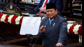Presiden Prabowo Subianto berpidato Sidang Taunan MPR 2025, Jumat, 15 Agustus 2025. Foto: merahputih.com