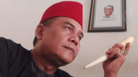 Soehartono, Koordinator Lapangan Forum Rakyat Jombang, desak Bupati Jombang Batalkan Perdsa 13/2023. Foto: Dok/pribadi