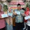 Buaoti dawan Wakll Bupati Jombang masing-masing didampingi istri, menghadiri acara bazar murah di kecamatan Sumobito, dengan tema: Getuk Emas (Gelar Potensi UMKM Kecamatan Sumobito), Minggu 24 Agustus 2025. Foto: Jombang.kab.go.id