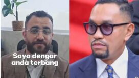 Sahroni ditawari pindah ke Dubai oleh Hamzeh (kiri)