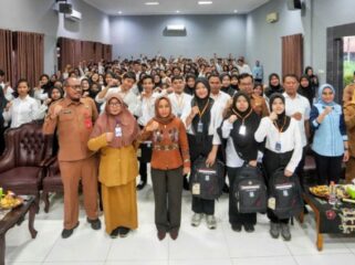 Kegiatan di UPT Balai Latihan Kerja (BLK) Mojokerto, Jl. Raya Jabon, Kabupaten Mojokerto dibuka oleh Wali Kota Mojokerto, Ika Puspitasari, Selasa (16/9/2025). (Dok.Humas)