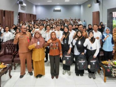 Kegiatan di UPT Balai Latihan Kerja (BLK) Mojokerto, Jl. Raya Jabon, Kabupaten Mojokerto dibuka oleh Wali Kota Mojokerto, Ika Puspitasari, Selasa (16/9/2025). (Dok.Humas)
