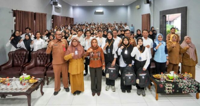 
					Kegiatan di UPT Balai Latihan Kerja (BLK) Mojokerto, Jl. Raya Jabon, Kabupaten Mojokerto dibuka oleh Wali Kota Mojokerto, Ika Puspitasari, Selasa (16/9/2025). (Dok.Humas)