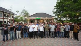 Dialog awak media bersama pemerintah kota Mojokerto tentang penanggulangan bencana. Dok.Humas