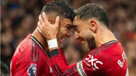 Selebrasi Bruno Fernandes