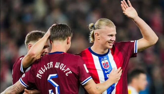 
					Striker Norwegia Erling Haaland