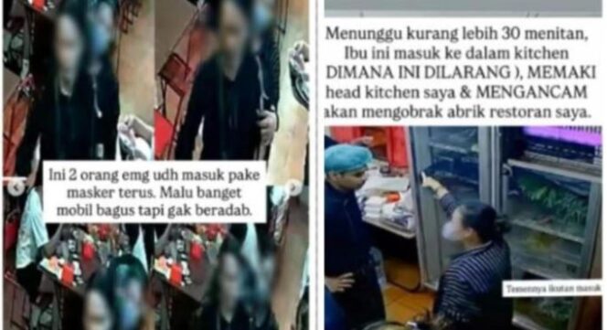 
					 Tangkapan layar dari Instagram @nabobrien pada Senin (22/9/2025) : Sosok Terduga Gitaris Ternama yang Bawa Kabur 14 Makanan Tanpa Bayar di Jaksel Bareng Istri - Seorang gitaris ternama Indonesia bersama sang istri membawa 14 makanan tanpa bayar di resto Jakarta Selatan viral. (TribunNewsmaker.com | Instagram @nabobrien)