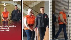 KPK menahan Dayang Donna Walfaries Tania, putri almarhum Gubernur Kaltim Awang Faroek Ishak, mulai tanggal 9 September 2025. Penahanan ini dilakukan untuk 20 hari pertama, , di Rumah Tahanan Negara Kelas IIA Jakarta Timur (cabang Pondok Bambu). Tangkap Layar Video Instagram@rmol.id