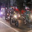 Kapolres Jombang bersama Dandim 0814 saat pimpin langsung Patroli Skala besar
