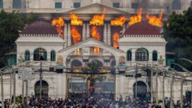Kantor pemerintahan dibakar Gen-Z