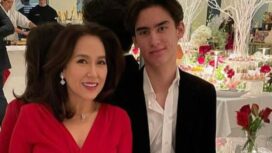 Frederik Kiran bersama ibunya Kartika Sari Dewi