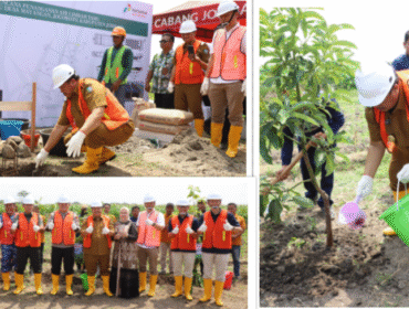 PT Perusahaan gas Negara (PGN) mengeluarkan CSR Rp 7,7 miliar, untuk membangun Pengolahan Air Limbah (IPAL) komunal di Kecamatan Jogoroto, Jombang. Proyek ini resmi dimulai pada Selasa, 16 September 2025. Foto: Dinas Kominfo Jombang 