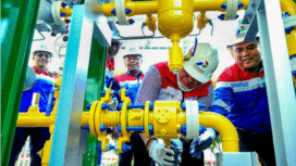 Perusahaan Gas Nasional sudah mulai memasok bahan bakar gas ke RSUP Kariadi Semarang, pada Agustus ini, lebih cepat dari target November 2025, Pada Rabu, 3 September 2025, Area Head PGN Semarang, Sugianto Eko Cahyono, bersama Direktur Utama RSUP Dr. Kariadi Semarang, dr. Agus Akhmadi, M.Kes. Foto: Dok/RSUP Kariadi
