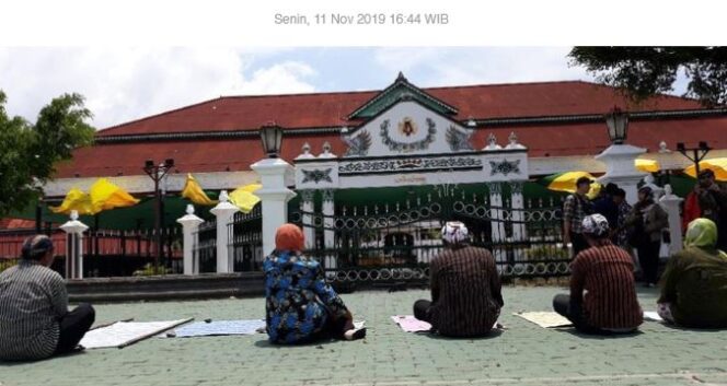 
					Tapa Pepe di Keraton Jogjakarta. (Ist)