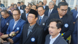 Keluarga besar Universitas Airlangga (Unair), Rabu, 3 Septemebr 2025, menyampaikan respon atas peristiwa demonsatrasi yang menyebabkan korban jiwa. Foto: Dok/ Unair