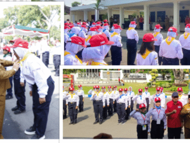 Bupati Jombang, H Warsubi membuka  Para pelajar perwakilan dari tingkat SMP, SMA, dan SLB di Kabupaten Jombang yang tergabung dalam Forum Anak Jombang berkumpul di Pendopo Kabupaten Jombang pada Selasa (16/9/2025), untuk mengikuti Jambore Anak 2025. Foto: Diskominfo Jombang