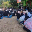Video aksi demo aksi demo siswa SMKN 1 Kampak, Trenggalek, menyebar luas, membuat semakin tercoreng dunia pendidik Indonesia dalam urusan keuangan dan sumbangan. Foto: tangkap layar video Yuotube@suyra.co