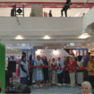 Stand pemaran Dinas Koperasi dan Usaha Mikro Kabupaten Jombang pada ajang Pameran Jogja Paradise 2025 di Plaza Malioboro, Yogyakarta. Stand Dinas Koperasi dan UM Jombang berhasil meraih Juara 2 Kategori Inovasi dan Kreatif. Foto: jombangkab.go.id