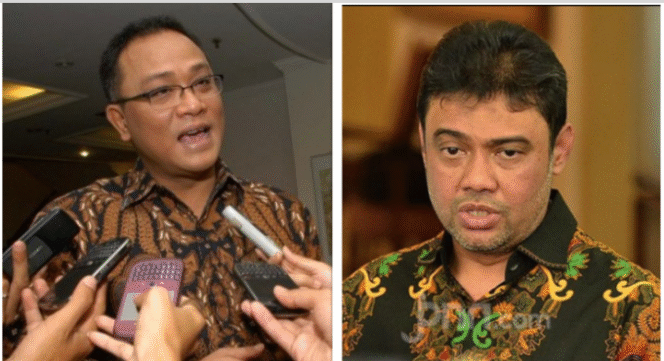 
					(Kiri) Moh. Juhmur Hidayat, Ketua Umum (Ketum) Konfederasi Serikat Pekerja Seluruh Indonesia (K-SPSI). (kanan) said Iqbal adalah  Presiden Konfederasi Serikat Pekerja Indonesia (KSPI). Foto: kolase/istimewa