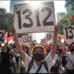 Ilustrasi gerakan aksi demo diispirasi oleh gerakan 1312 yang pernah tumbuh di Inggeris. Foto: nawacita.co