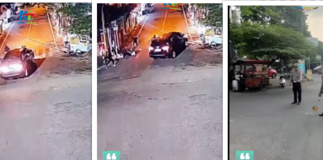 kasus tabrak lari di terjadi di simpang empat eks Bentar, Kelurahan/Kecamatan Kranggan, Kota Mojokerto, Minggu dini hari, 14 September 2025 sekitar pukul 03.00 WIB. Foto: Tangkap layar Instagram@kabarterdepanmojokerto