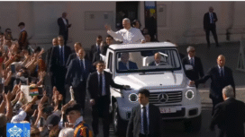 Paus Leo XIV sekali lagi menyatakan keprihatinannya yang mendalam terhadap situasi di Gaza dan menyerukan gencatan senjata segera di wilayah tersebut. Dalam audiensi umum pada hari Rabu, 17 September 2025, Demikian dilaporkan oleh Pater Markus Solo Kewuta SVD, dari Vatikan, Roma, Italia, Jumat, 19 September 2025. Foto: Dok/ Vatikan