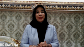 Wakil Bupati Sidoarjo Mimik Idayana mengaku kecewa, tak dilibat boleh Budapi Subandi dalam proses mutasi pejabat di Pemkab Sidoarjo. Foto: Instagram@makmim1k