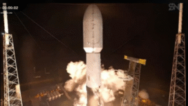 Perusahaan nasional PT Pasifik Satelit Nusantara (PSN) meninvestasikan dana Rp 7.5 triliun, untuk meluncurkan Satelit Nusantara V atau Satelit Nusantara Lima (N5). Merupakan satelit komunikasi milik Indonesia 10 September 2025 dari Cape Canaveral, Amerika Serikat, menggunakan roket Falcon 9 milik SpaceX. Foto: Space X