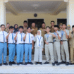 Delegasi Pelajar Jombang ke lomba OSN di Surabaya, bersama pembinanya  mendapat apresiasi dari Bupati Jombang, Warsubi di pendotpo kabupaten, Senin 8 September 2025. Fotro: jombangka.go.id