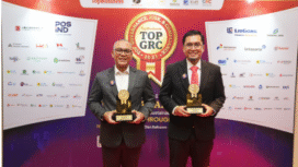 Direktur Utama PGN Arief Kurnia Risdianto dan PT PGN secara simultan mendapat pengharagaan risk management dan kepatuhan (compliance) (“GRC”) dalam setiap proses bisnis. GRC adalah komitmen dari high level management yang ditularkan kepada seluruh level yang berada di bawahnya Foro: Dok/PT PGN