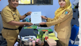 Asisten I merangkap Plt Kasatpol PP Pemkab Jombang Drs Purwano M.KP tancap gas, untuk memlukai menjadi komandan Satpol PP, dengan melakukan sosialisasi kepada seluruh ASN di lingkunagn kerja, untuk menggunakan Link.tree SAESTU, agar mempercepat dan mempermudah laporan kinerja. Foto: jombangkab.go.id