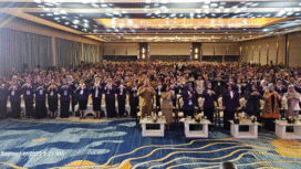 Ketua Tim Penggerak PKK Kabupaten Jombang, Ny Yuliati Nugrahani Warsubi hadiri rapat koordinasi nasional (Rakornas) Posyandu di Jakarta, Minggu-Senin 21-22 September 2022. Foto: Diskominfo Pemkab Jombang