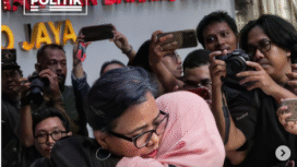 Sebanyak 16 aktivis melakukan aksi mogok makan selama di dalam tahanan Polda Metero Jaya, atas tuduhan sebagai penghasut aksi demo Agustus 2025. Foto: Instagram@totalpolitik