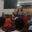 Sidang pengadilan penyerobotan tanah libatkan orang dalam BPN yang melarikan diri, dan notaris Resa Andrianto dan Asisten Surveyor Kadastral (ASK) Adhienata Putra Deva. Keduanya didakwa terkait dugaan pemalsuan dokumen sertifikat hak milik (SHM) tanah milik Tjong Cien Sing yang menyebabkan kerugian jutaan rupiah. Foto: istimewa