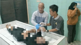M. Syaikhur Rhosyidin terjadi pada pagi hari Minggu, 31 Agustus 2025, di tempat kerjanya PT Bromo Steel Pasuruan, Kota Pasuruan. Korban ditemukan meninggal sekitar pukul 07.00 WIB oleh istrinya di pos penjagaan. Foto: kompasone.com