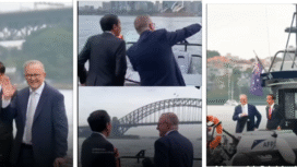 Penggalan klip video yang diunggah oleh Selvie Ananda, istri Wapres Gibran, dengan narasi bahwa mantan Presiden K-7 RI itu saat ini diangkat menjadi salah satu dewan penasihat  Penasihat Global Bloomberg New Economy. Foto: tangkap layar video Insatgram@selvie_ananda_
