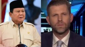 Kolase Prabowo dan Erick Trump