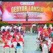 Gebyar Lansia 2025 di GOR Seni Majapahit pada Rabu (20/8).