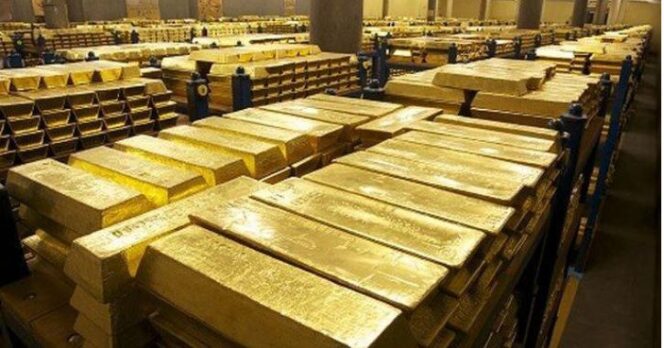 
					Ilustrasi cadangan emas