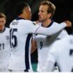 Kapten Inggris Harry Kane cetak dua gol