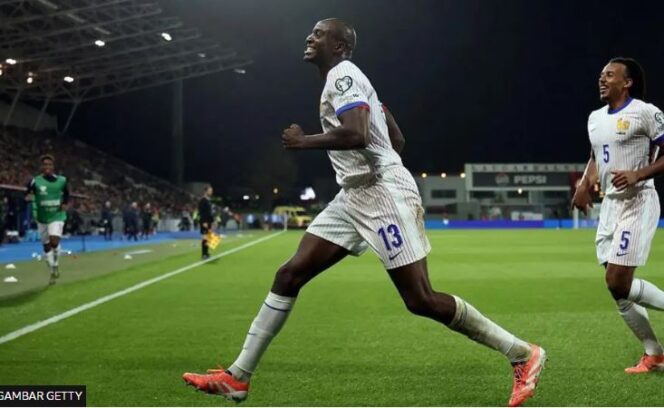
					Jean-Philippe Mateta baru saja tampil untuk kedua kalinya bagi Prancis