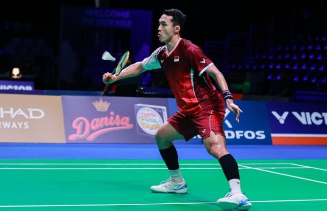 
					Tunggal putra Indonesia Jonatan Christie