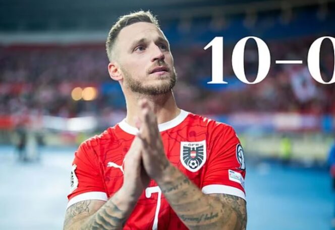 
					Marko Arnautovic striker Austria