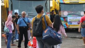 Ilustrasi mudik Nataru